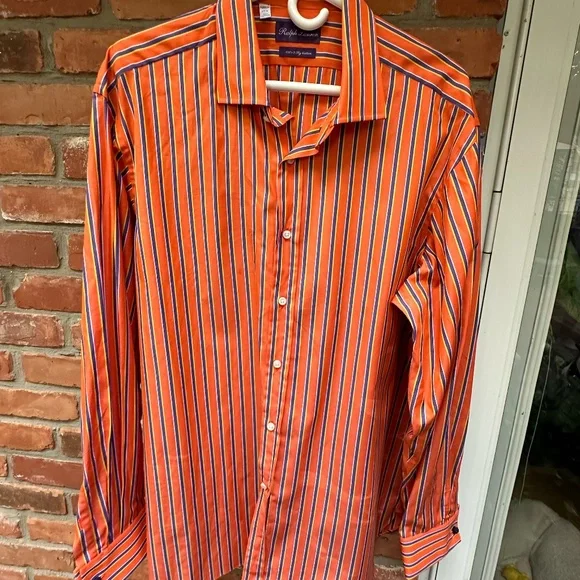 Ralph Lauren Purple Label | Shirts | Ralph Lauren Purple Label French Cuff  2s 2 Ply Cotton Dress Shirt Mens 17 12 | Poshmark